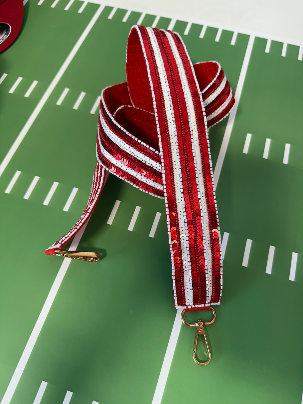 Sidelines and Sequins Purse Strap