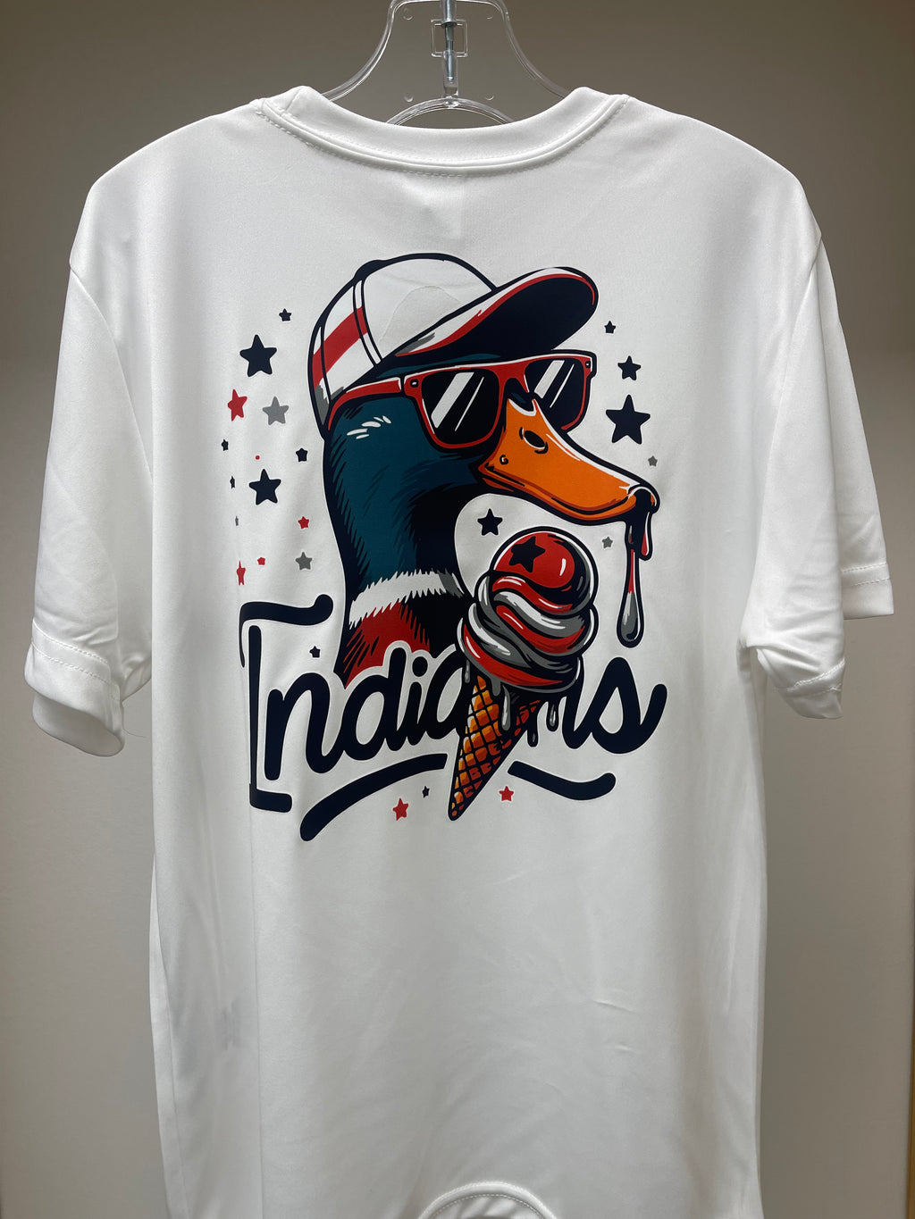 Indians Ice Cream Duck Drip Shirt YOUTH