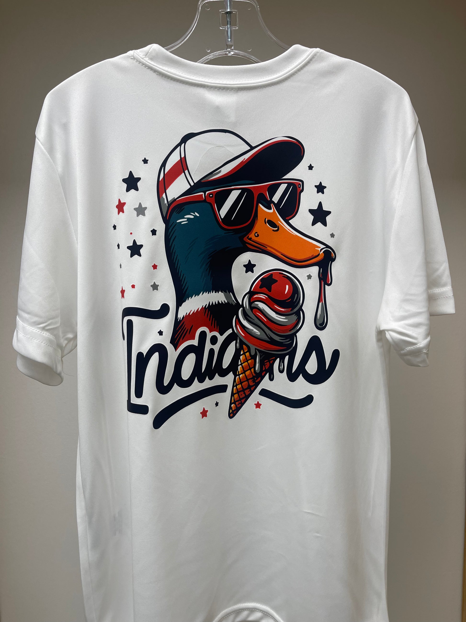 Indians Ice Cream Duck Drip Shirt YOUTH