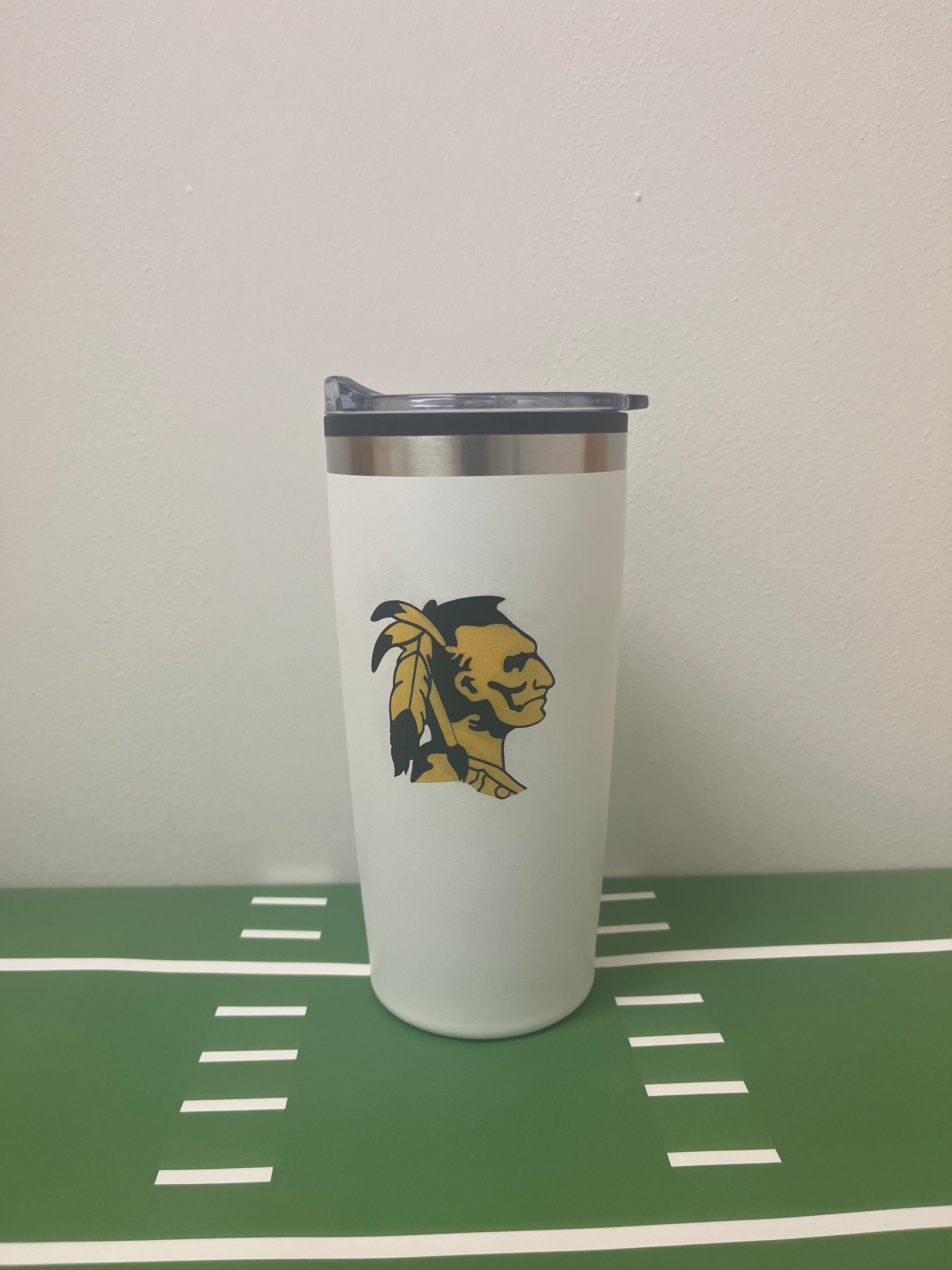 The Game Day 20 oz Team Tumbler- D'Iberville