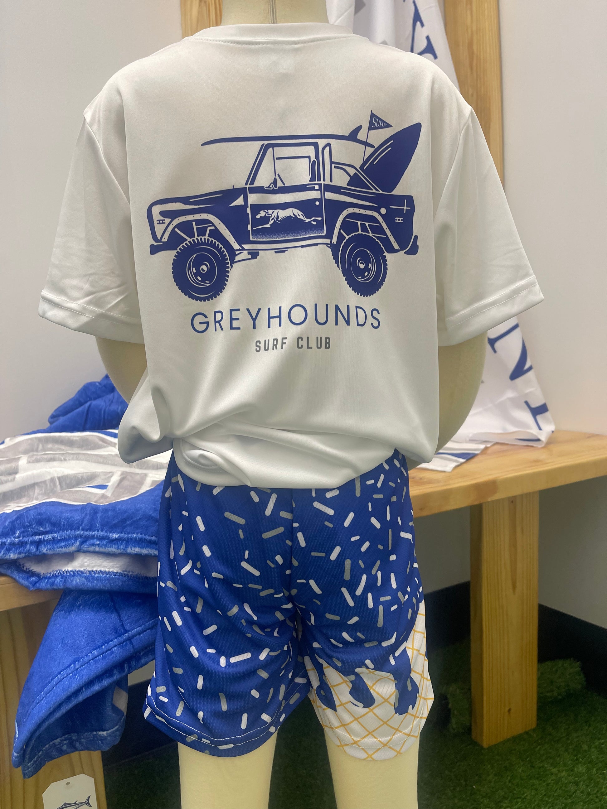 Drip Ice Cream Shorts- Ocean Springs