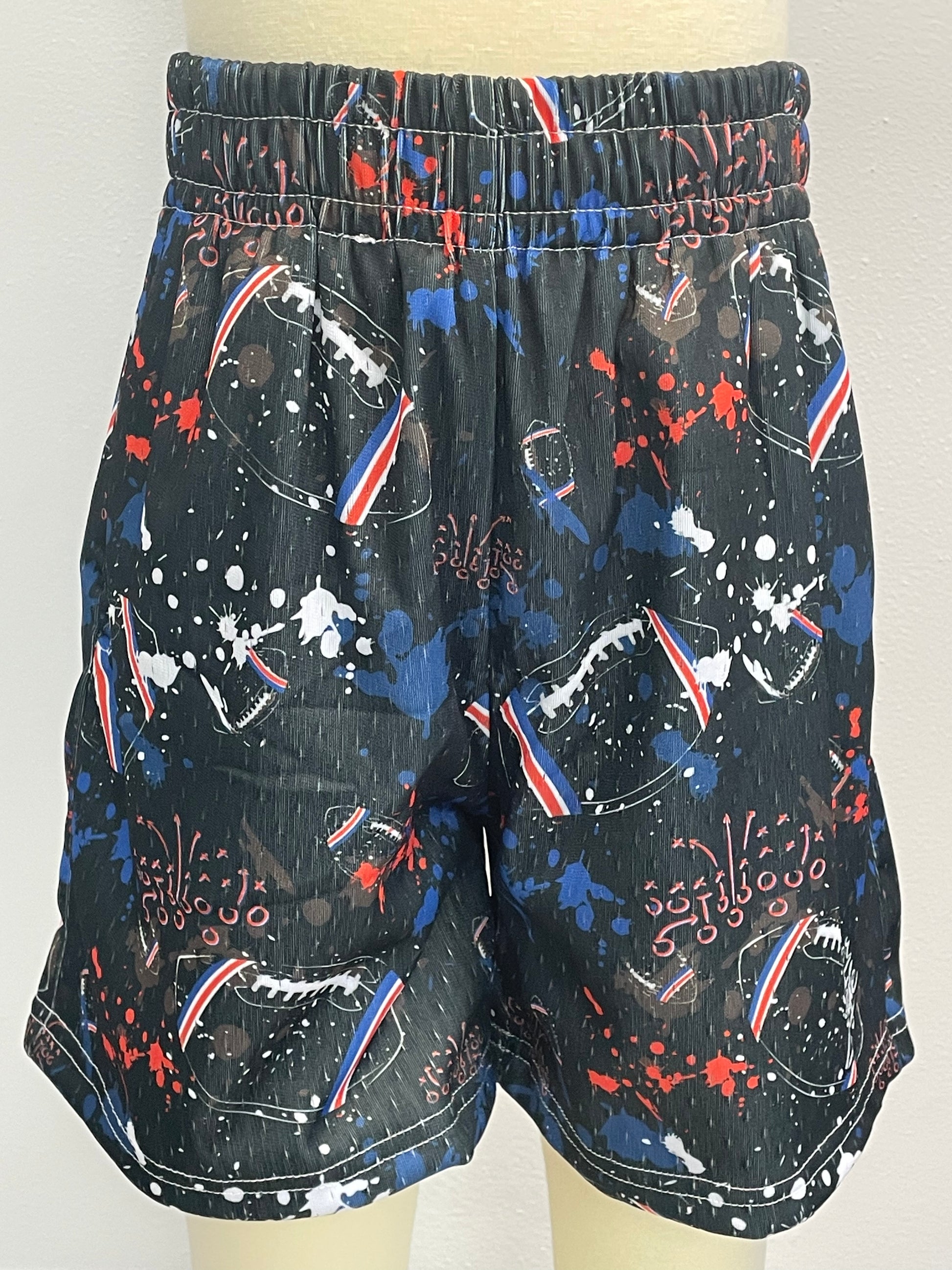 Baller Lifestyle Football Drip Shorts- Youth