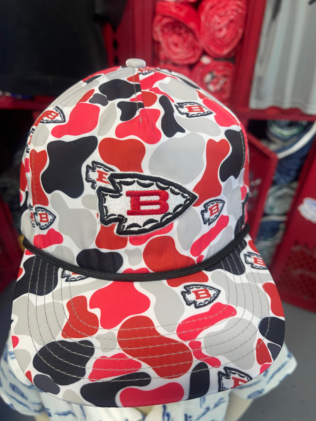 Fan in the field camo hat Youth- Biloxi