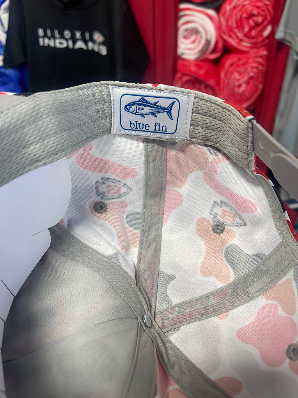 Fan in the field camo hat Youth- Biloxi