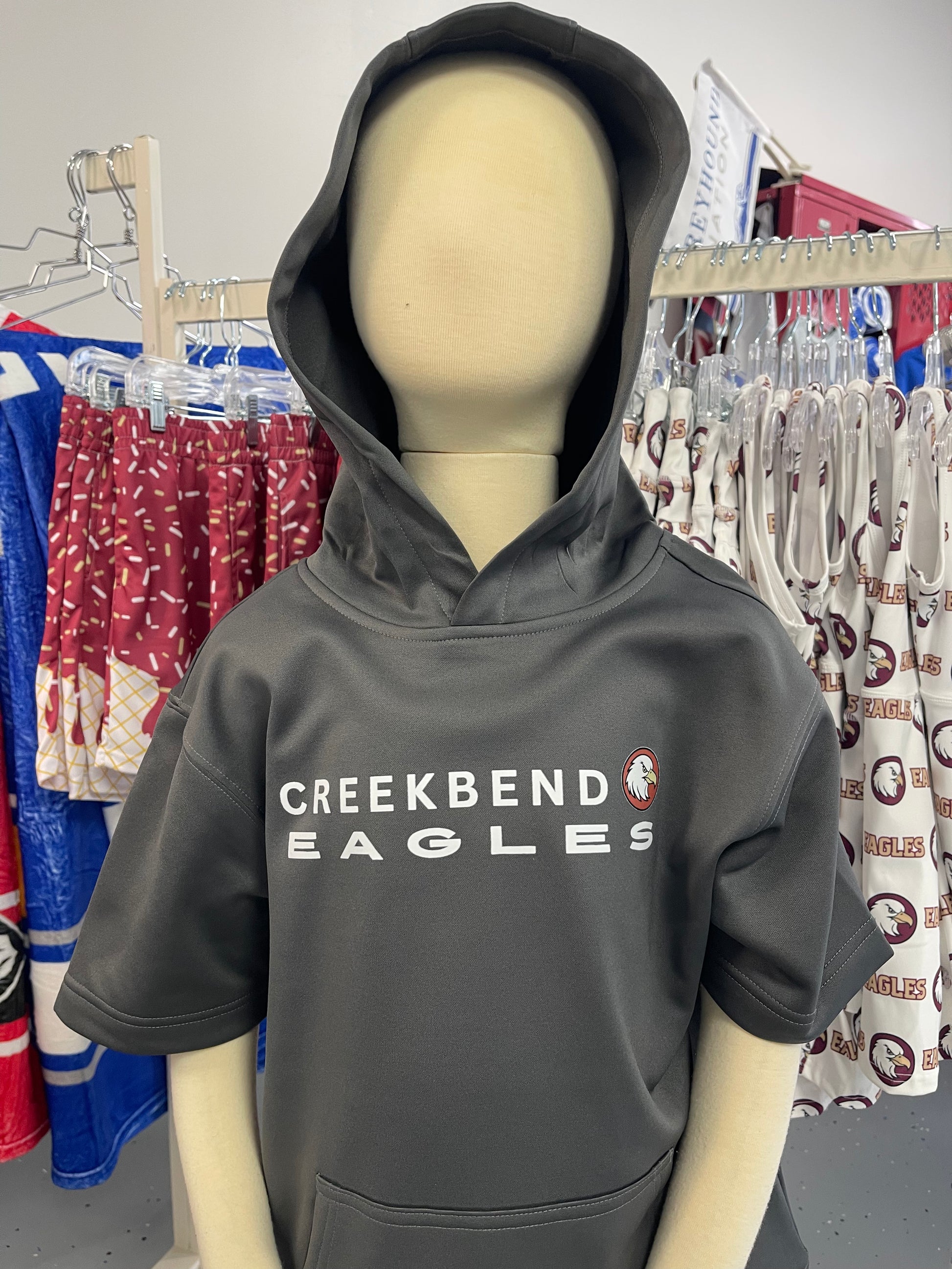 Creekbend Vibes Short Sleeve Hoodie YOUTH (Copy)