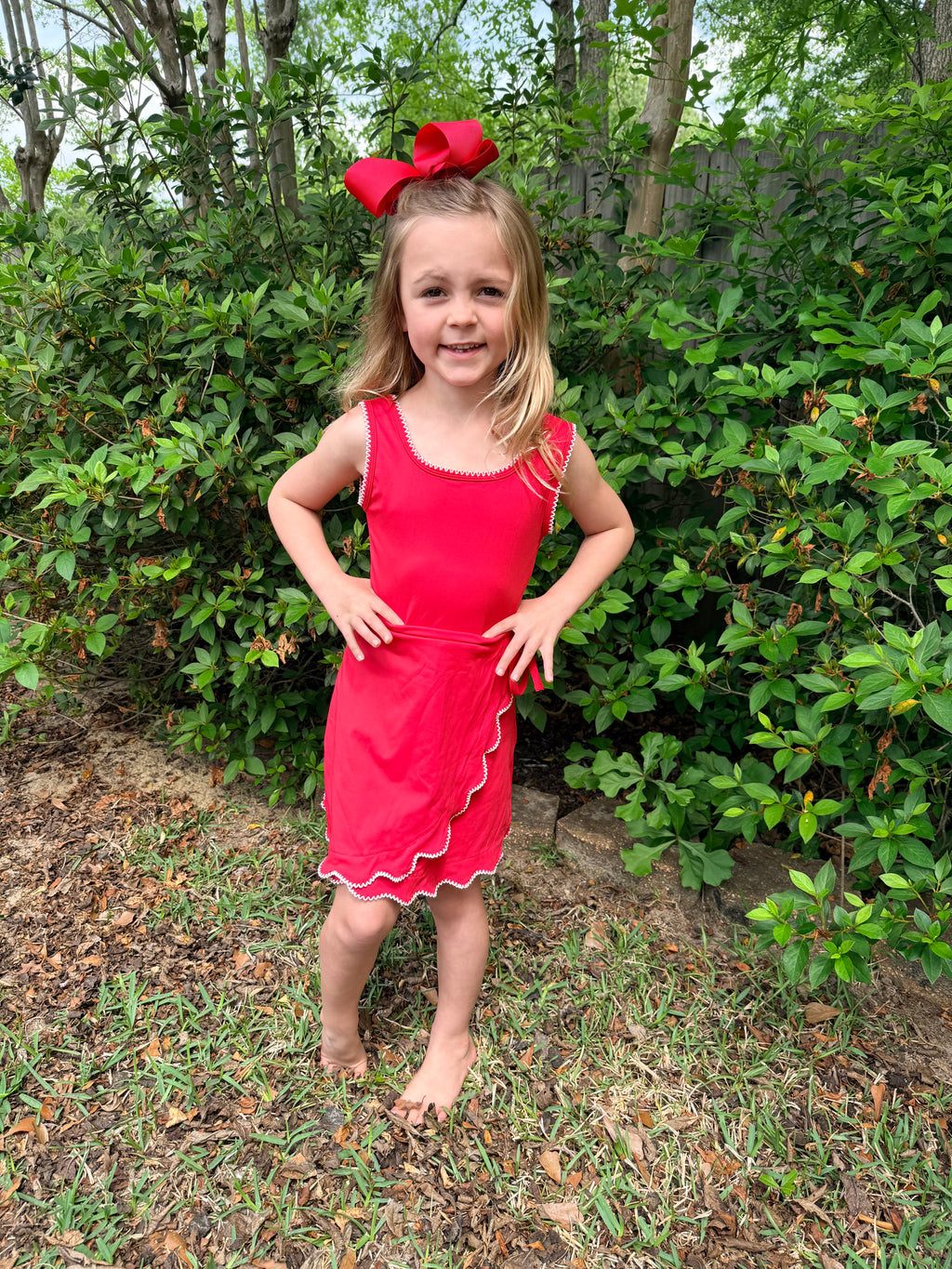 The Team Spirit Bow Dress *PRE-ORDER*
