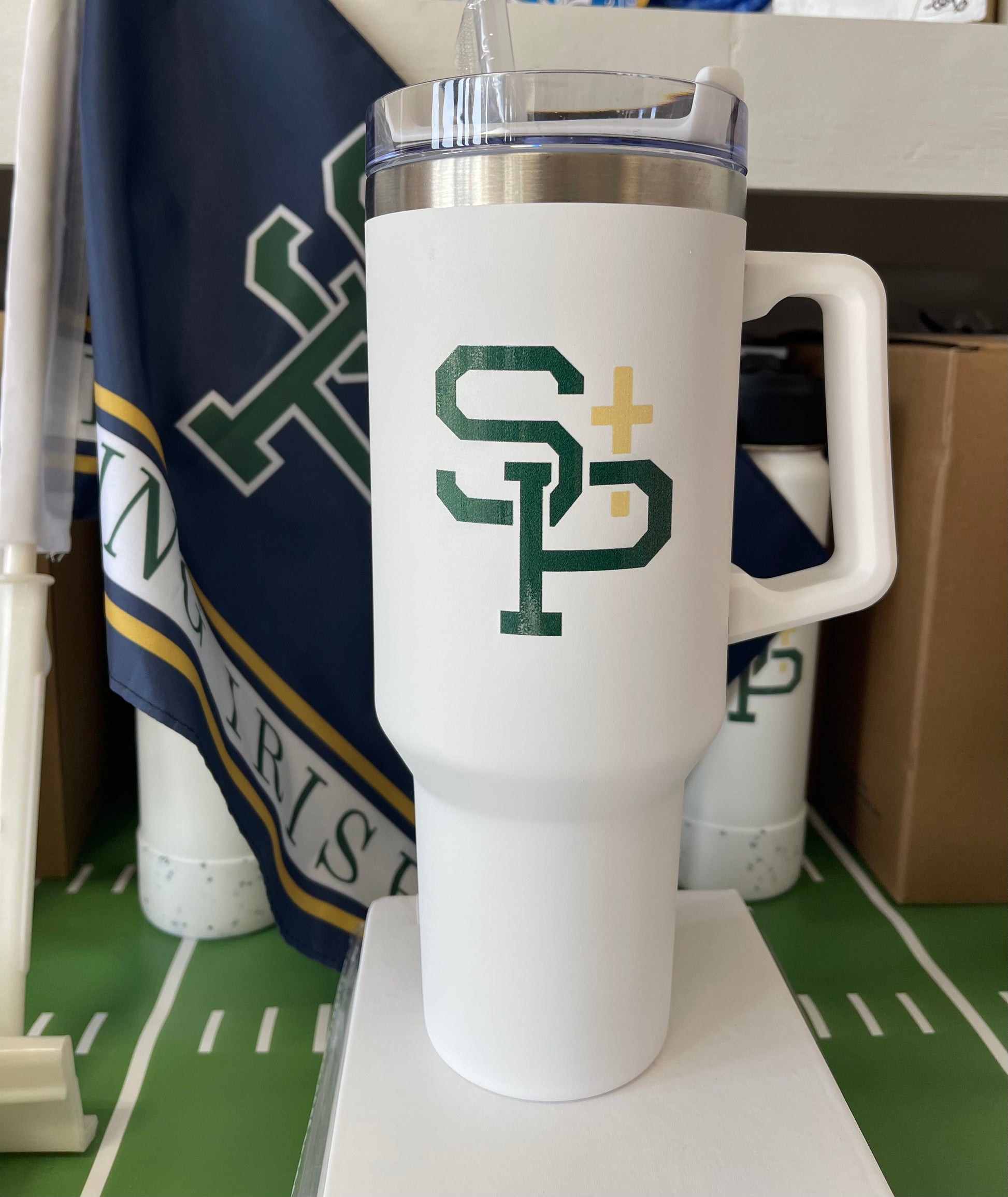 Game Day Gulp- 40 oz- St. Patrick's