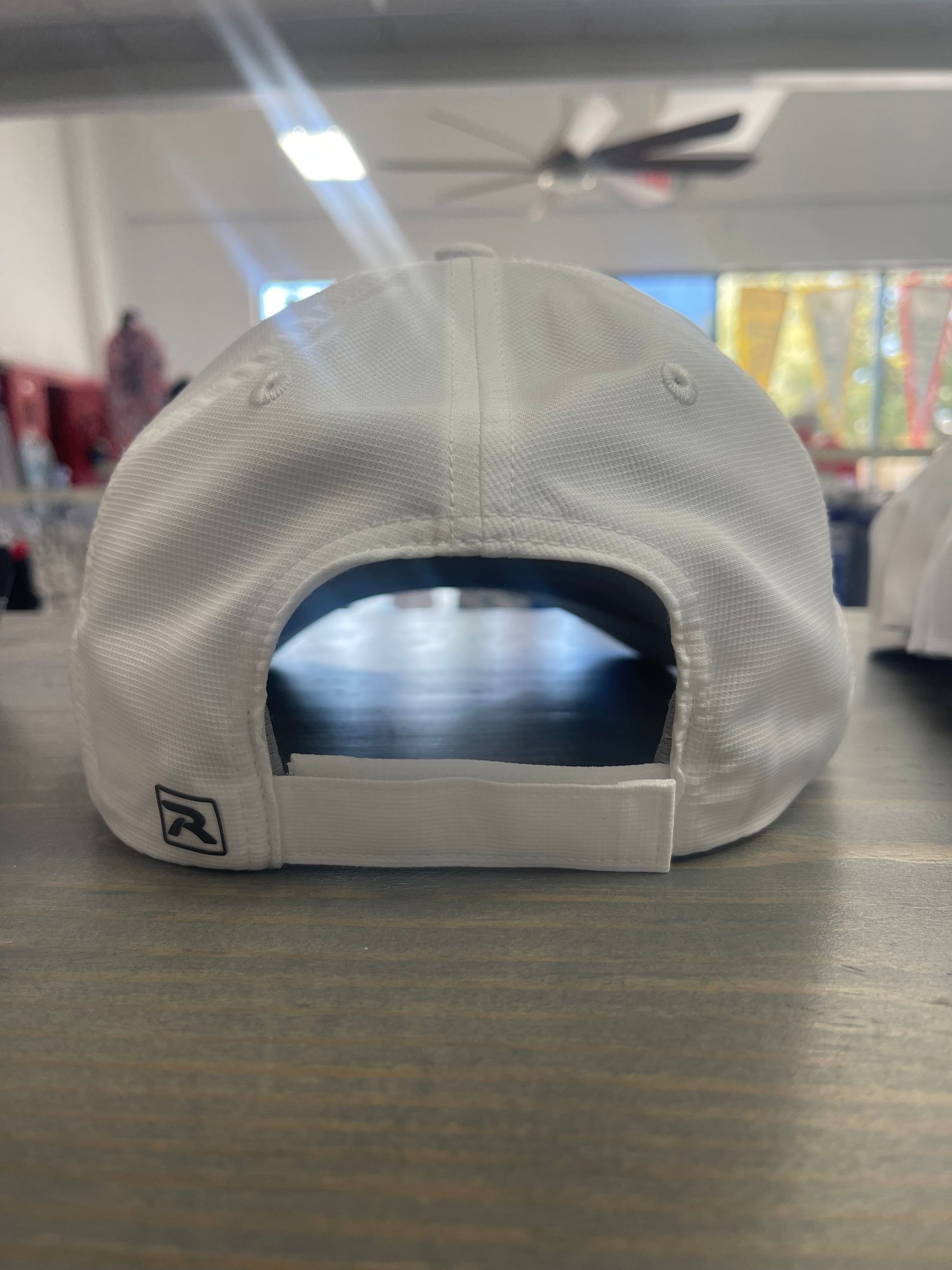 OS Performance Hat White/Blue- Ocean Springs