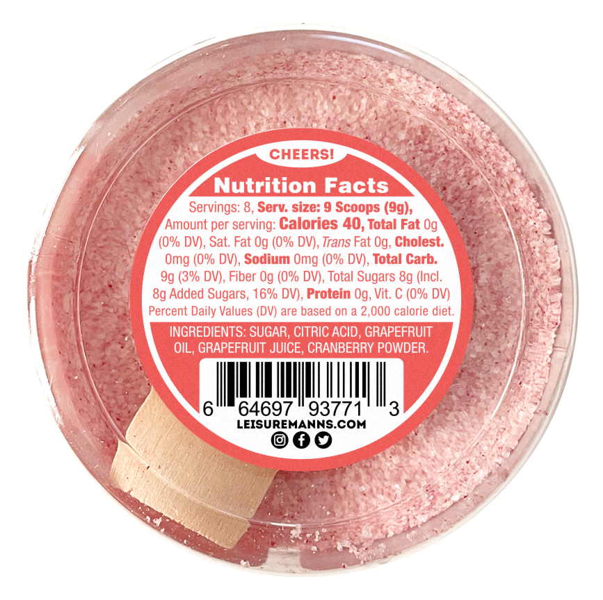 Leisuremann's Cocktail Mix- Paloma