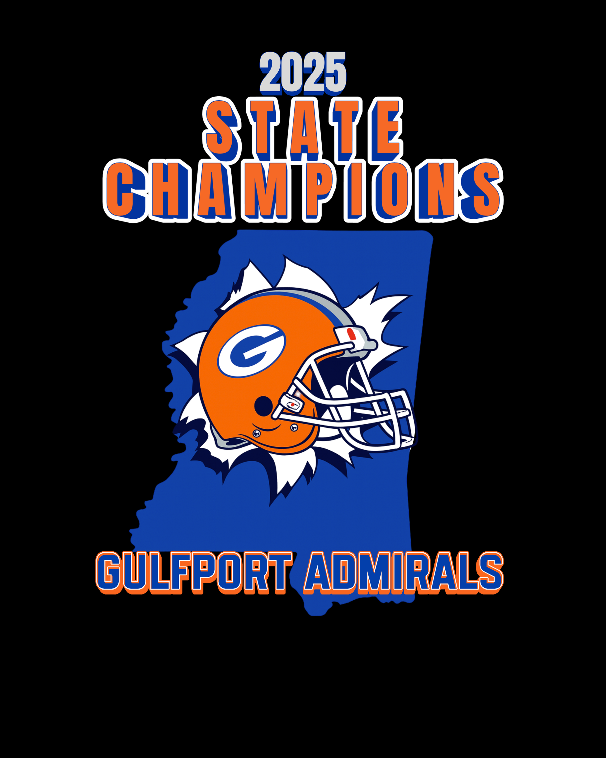 PRE ORDER - Gulfport State Champion Swag -