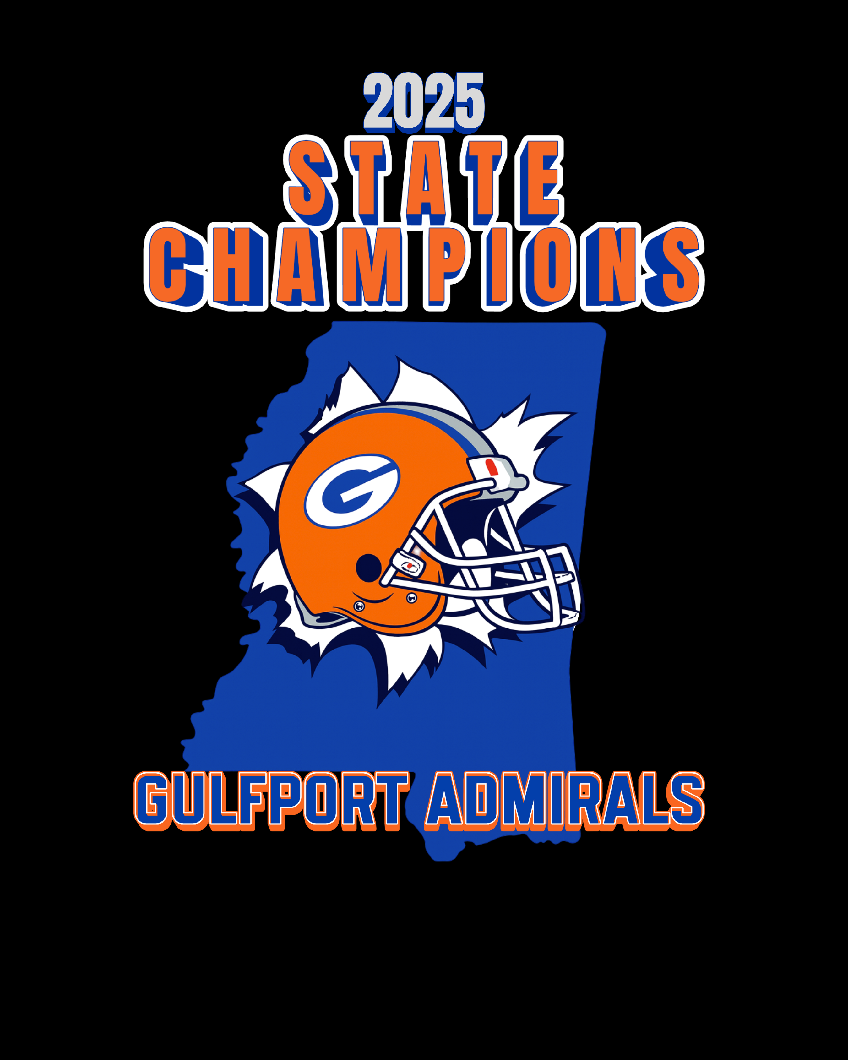 PRE ORDER - Gulfport State Champion Swag -