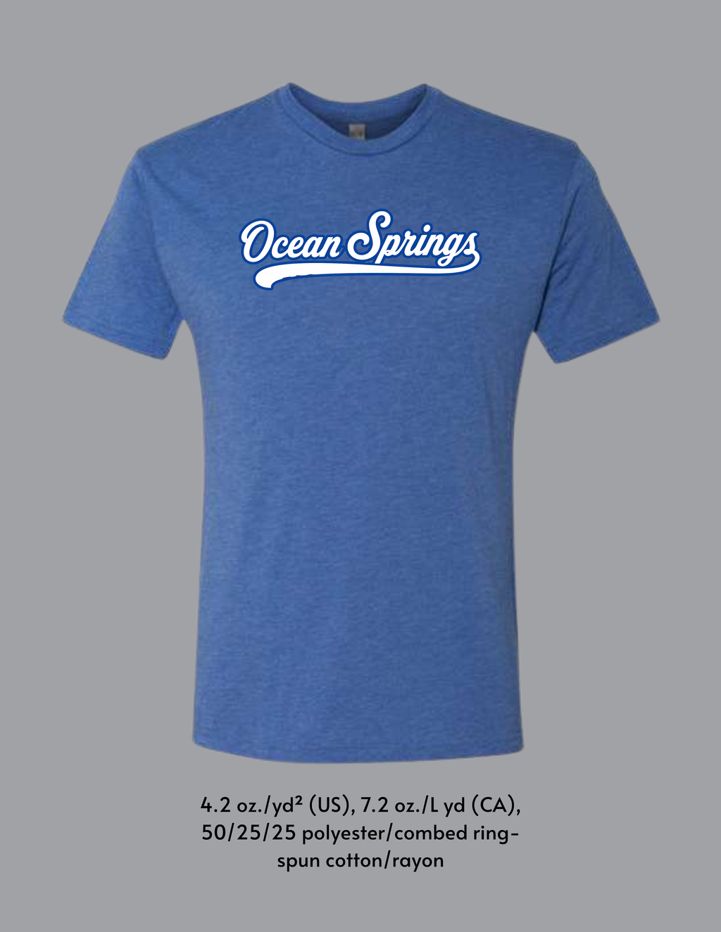 Short Sleeve Tri Blend Tee - Pre Order Only