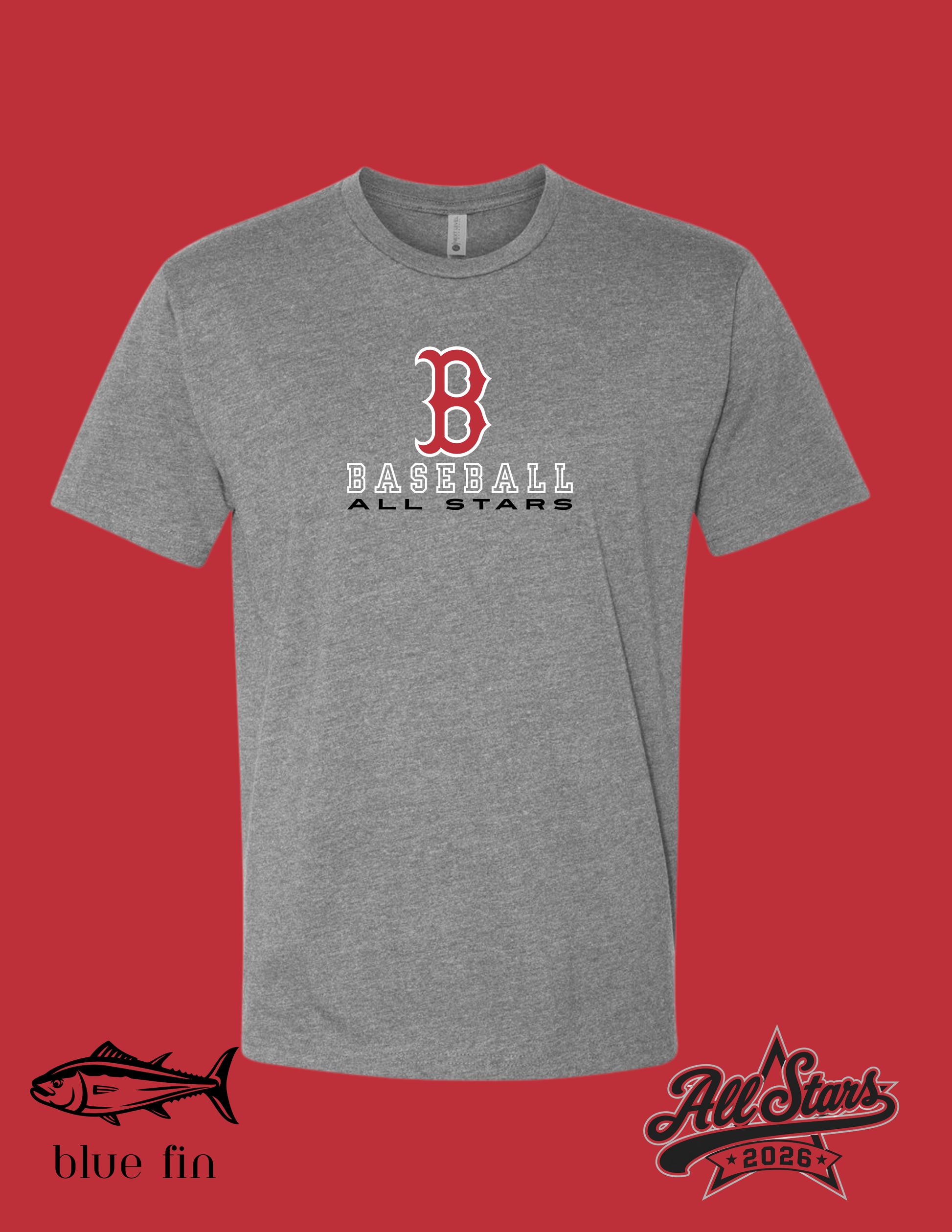 Short Sleeve Tri Blend Tee Biloxi - Pre Order Only