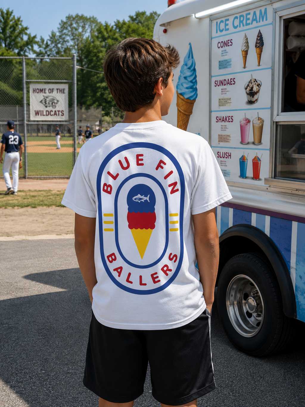 Blue Fin Ballers Tee- 'Merica Edition